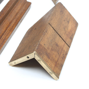 6x Old Wooden Templates (Beech)