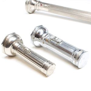 4x Old Torches / Flashlights (Display) - OldTools.co.uk