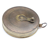 Old Small Brass Tape Measure