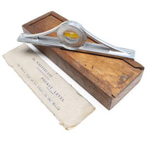 Old Whitticase Combination Pocket Level - OldTools.co.uk