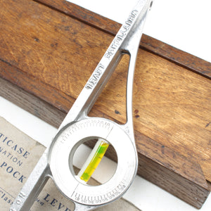 Old Whitticase Combination Pocket Level - OldTools.co.uk
