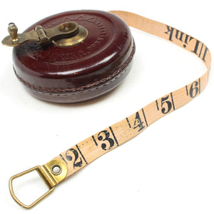 Hockley Abbey John Rabone Tape Measure No. 260 - 33ft