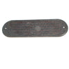 Vintage Copper Sign / Plaque - Wash Their Balls - OldTools.co.uk