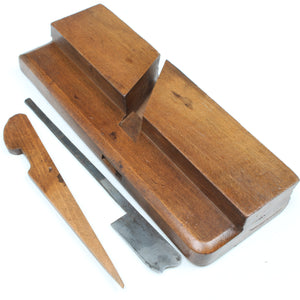 Adams Wooden Plane - Ogee - 1/2 (Beech)