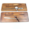 2x Narrow Wooden Hollow Planes (Beech)