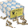 25x Nettlefolds C'Sunk Brass Screws – 1/2” x 6