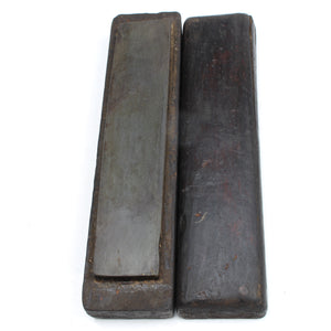 Boxed Oilstone Natural Sharpening Stone - Very Fine (Mahogany) - OldTools.co.uk