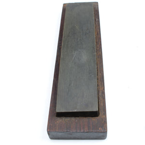 Boxed Oilstone Sharpening Stone - Very Fine (Mahogany) - OldTools.co.uk