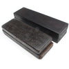 2x Boxed Oilstone Sharpening Stone - Medium / Fine (Mahogany) - OldTools.co.uk