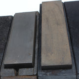 2x Boxed Oilstone Sharpening Stone - Medium / Fine (Mahogany) - OldTools.co.uk