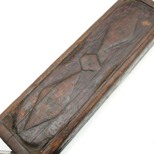 2x Boxed Oilstone Sharpening Stone - Fairly Coarse / Medium (Beech) - OldTools.co.uk