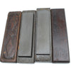 2x Boxed Oilstone Sharpening Stone - Fairly Coarse / Medium (Beech) - OldTools.co.uk