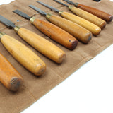 8x Old Woodwork Chisel Set (Boxwood)