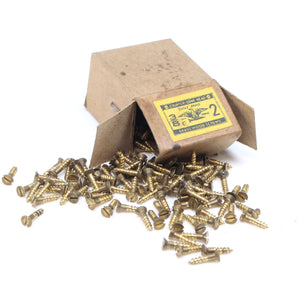 135x Eagle CSK Brass Screws – 3/8” x 2