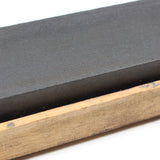 2x Oilstone Sharpening Stones (Beech, Mahogany)