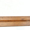 Old Rare Wooden Folding Rule with Brass Slide Rule - 24" (Boxwood) - OldTools.co.uk