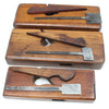 3x Old Wooden Rebate Planes (Beech)