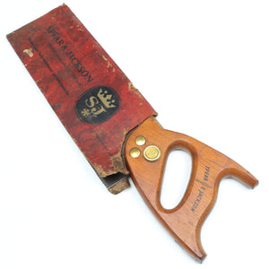 Old Spear & Jackson Tenon Saw No. 52 - 15tpi - 12" (Beech) - OldTools.co.uk