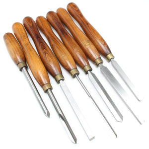 7x Old Crown Woodturning Tools - UK ONLY