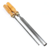 2x Stormont Paring Gouges - 1/4", 1/2" (Ash, Beech)