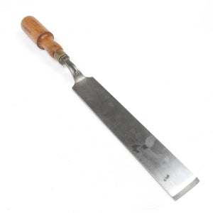 Ibbotson Shallow Cranked Paring Gouge - 41mm (Ash)