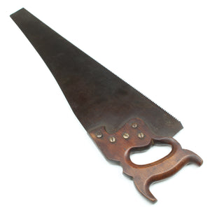 Old Wartime Spear & Jackson Hand Saw - 26” - 7tpi (Beech)