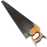 Old Drabble & Sanderson (London) Hand Saw - 28” - 8tpi (Beech)