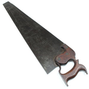 Old Green Hand Saw - 26” - 7 1/2tpi (Beech)
