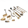 12x Old Foundary, Clay / Sand Moulding, Plasterers Tools