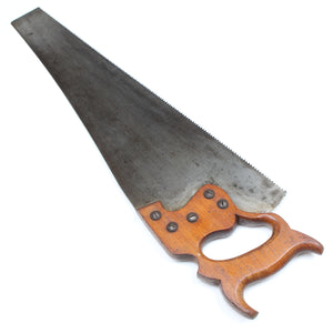 Old 'Two Feet' Hand Saw - 24” - 7tpi (Beech)