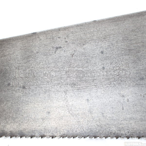 Old Hand Saw (Train Etching) - 26” - 6tpi (Beech)