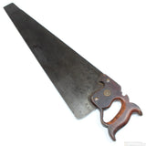Old 'Eagle Warranted Superior' Hand Saw – 24 1/2" - 6tpi (Beech) - OldTools.co.uk