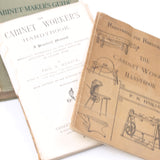 Old Carpentry, Cabinet Maker, Veneer Books