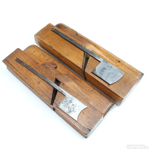 2x Hollow and Round Planes No. 16 & 18 (Beech)