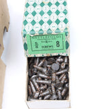 12x Boxes Nettlefolds Screws - 6, 7, 8, 10, 12 & 14