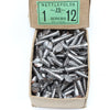 12x Boxes Nettlefolds Screws - 6, 7, 8, 10, 12 & 14