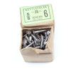 12x Boxes Nettlefolds Screws - 6, 7, 8, 10, 12 & 14