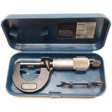 2x Moore and Wright Micrometers 0-25mm, 0-1in - OldTools.co.uk