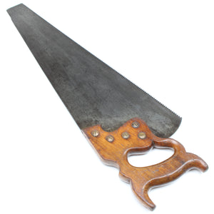 Old Ibbotson Hand Saw - 26” - 7tpi (Beech) - OldTools.co.uk