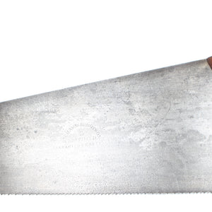 Old Ibbotson Hand Saw - 26” - 7tpi (Beech) - OldTools.co.uk