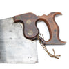 Old Drabble & Sanderson (Sheffield) Hand Saw - 22” - 8tpi (Beech) - OldTools.co.uk