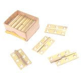 16x Brass Butt Hinges - 1 1/2"