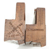 2x Old Moseley (Covent Garden) Wooden Planes - Ovolo - 5/8" (Beech)