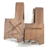 2x Old Moseley (Covent Garden) Wooden Planes - Ovolo - 5/8" (Beech)