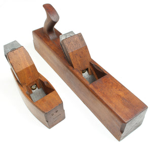 Old Wooden Jack Plane and Wooden Smoothing Plane (Beech)