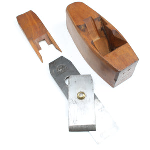 Old Wooden Jack Plane and Wooden Smoothing Plane (Beech)