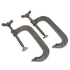 2x Old Ward & Payne G-Clamps - 6"