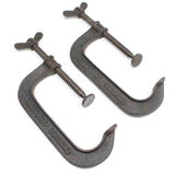 2x Old Ward & Payne G-Clamps - 6"