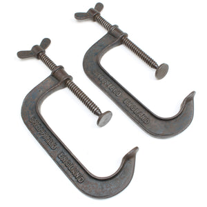 2x Old Ward & Payne G-Clamps - 6"