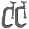 2x Old Ward & Payne G-Clamps - 6"